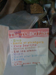 The REAL Things to-Do List